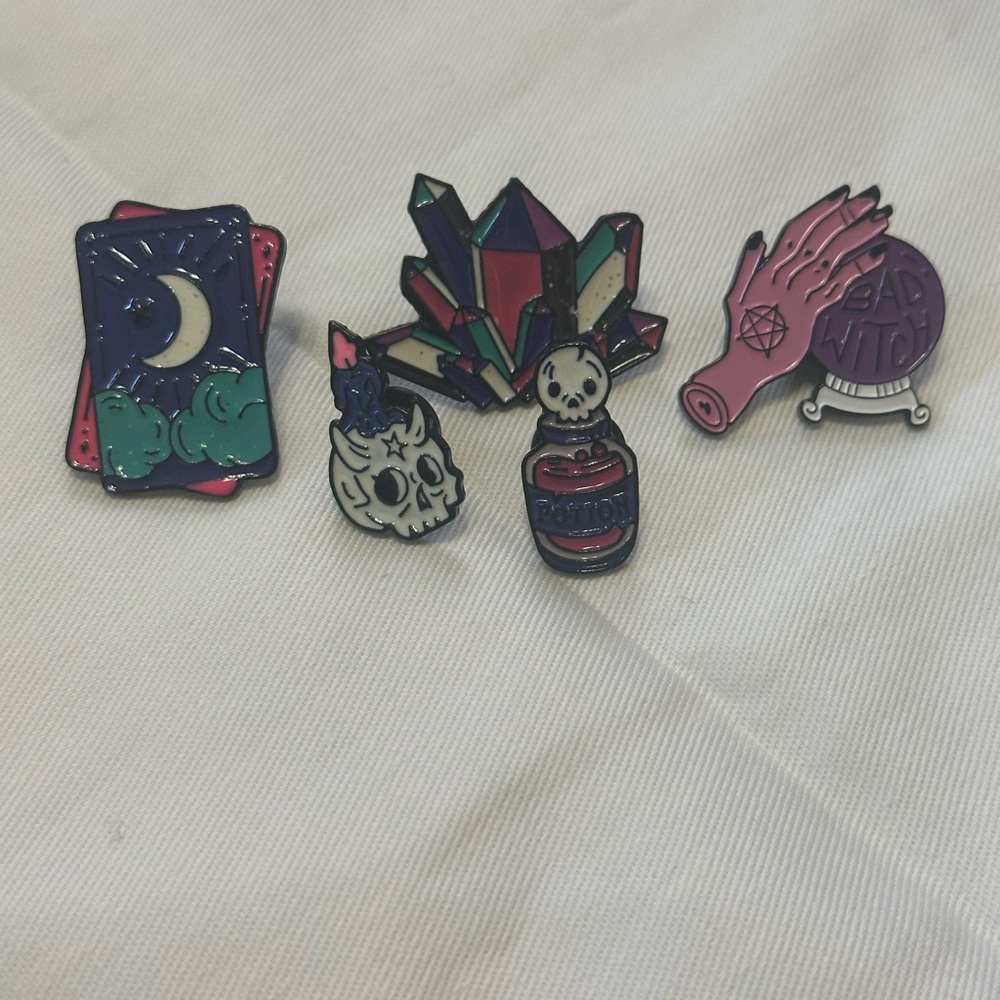 Mystical Enamel Pin Set